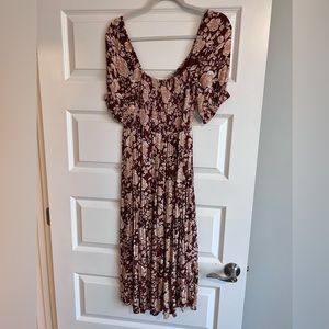 Abercrombie & Fitch midi dress with slit